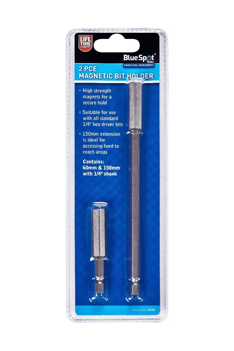 Blue Spot Tools 2 PCE 1/4" Magnetic Bit Adaptor Set