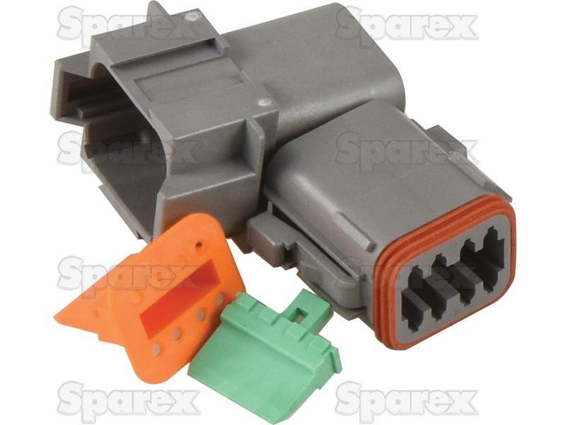 Deutsch DT Connector 8 Pole 2 pcs. (Bag)