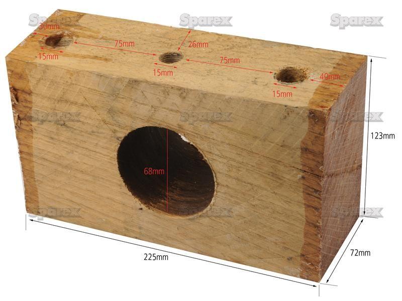 Wooden Roller Bearing replacement | suitable for Grays