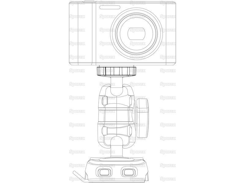 ROKK™ Mini Camera Plate ROKK mini.-Scanstrut (RL-511)