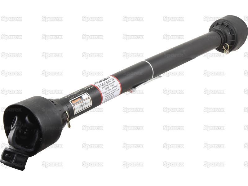 PTO Shaft - (Lz) Length: 1010mm, 1 3/8'' x 6 Spline Q.R. to 1 3/8'' x 6 Spline Q.R.