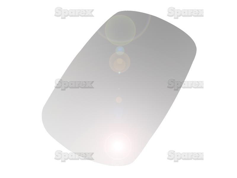Replacement Mirror Glass | Convex Height 254mm  Width 152mm