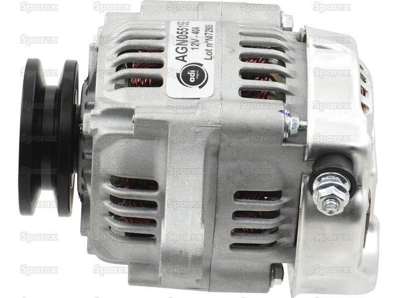 Alternator (Sparex) - 12V, 40 Amps for Kubota B21 (B Series Compact)