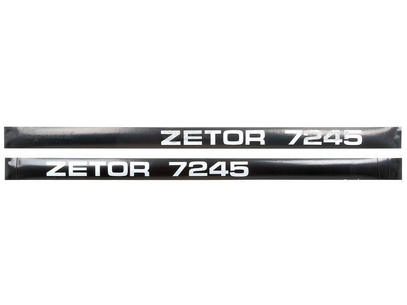 Decal Set - Zetor 7245 for Zetor 7245 (UR1 Series)