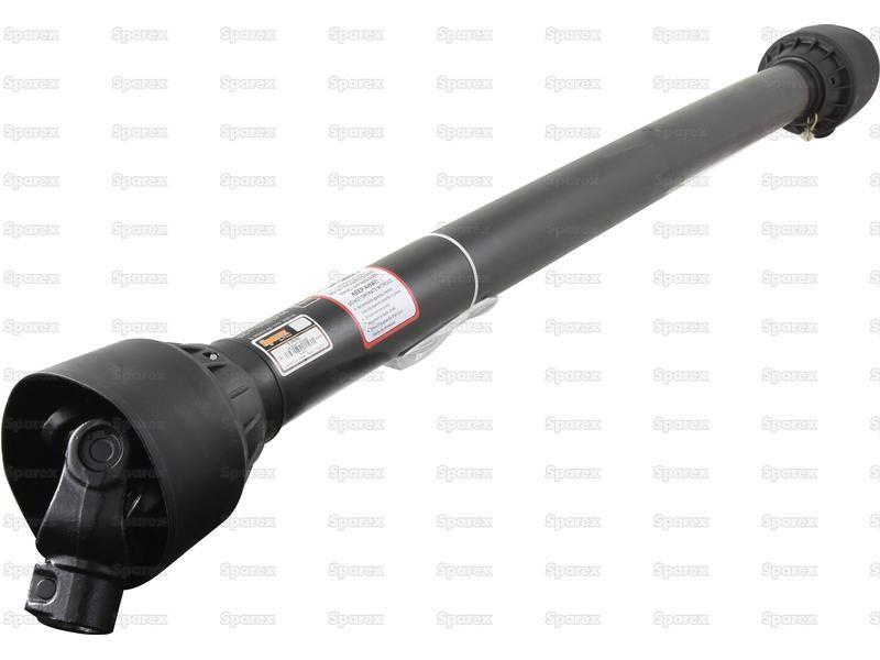 PTO Shaft - (Lz) Length: 1510mm, 1 3/8'' x 6 Spline Q.R. to 1 3/8'' x 6 Spline Q.R.