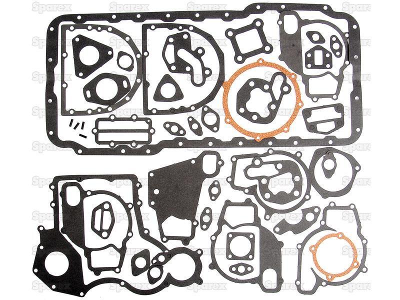 Bottom Gasket Set | for Landini, Massey Ferguson, Perkins, JCB (3638771M91)