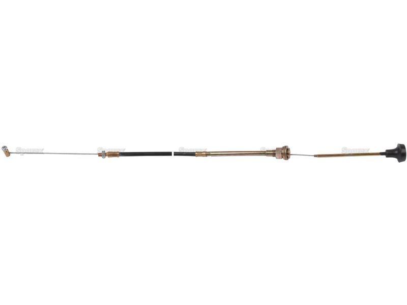 Engine Stop Cable - Length: 960mm, Outer cable length: 745mm. for Kubota L295 (L Series Compact)