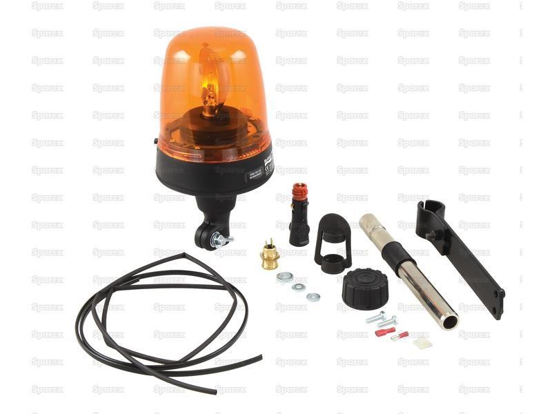 Halogen Beacon Kit, Flexible Pin, 12V for Steyr 6140 ET PROFI - ECOTECH