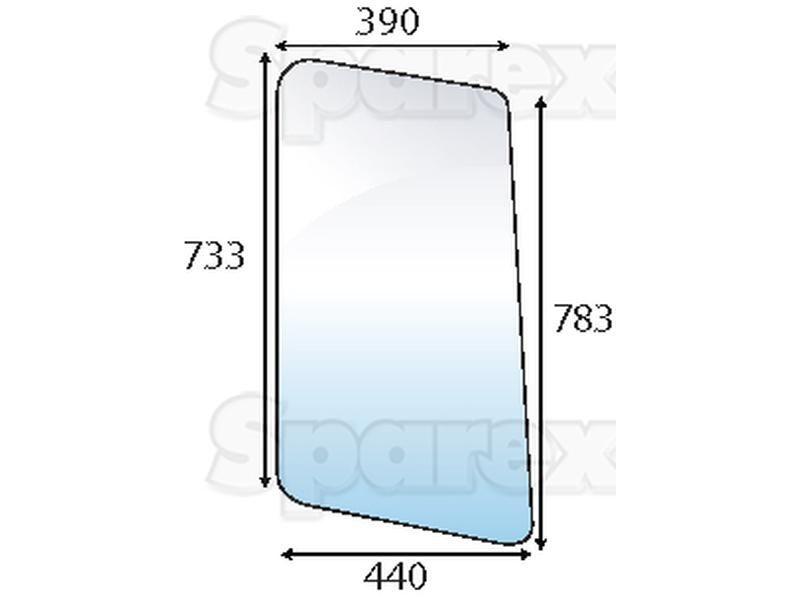 Side Glass LH/RH for Renault Ceres 330 (Ceres)