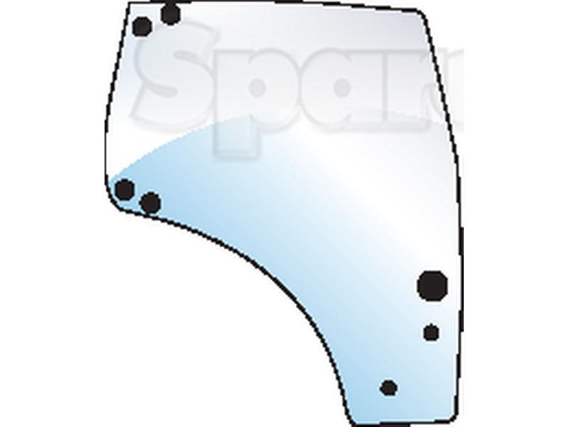 Door Glass RH for Steyr 6140 PROFI