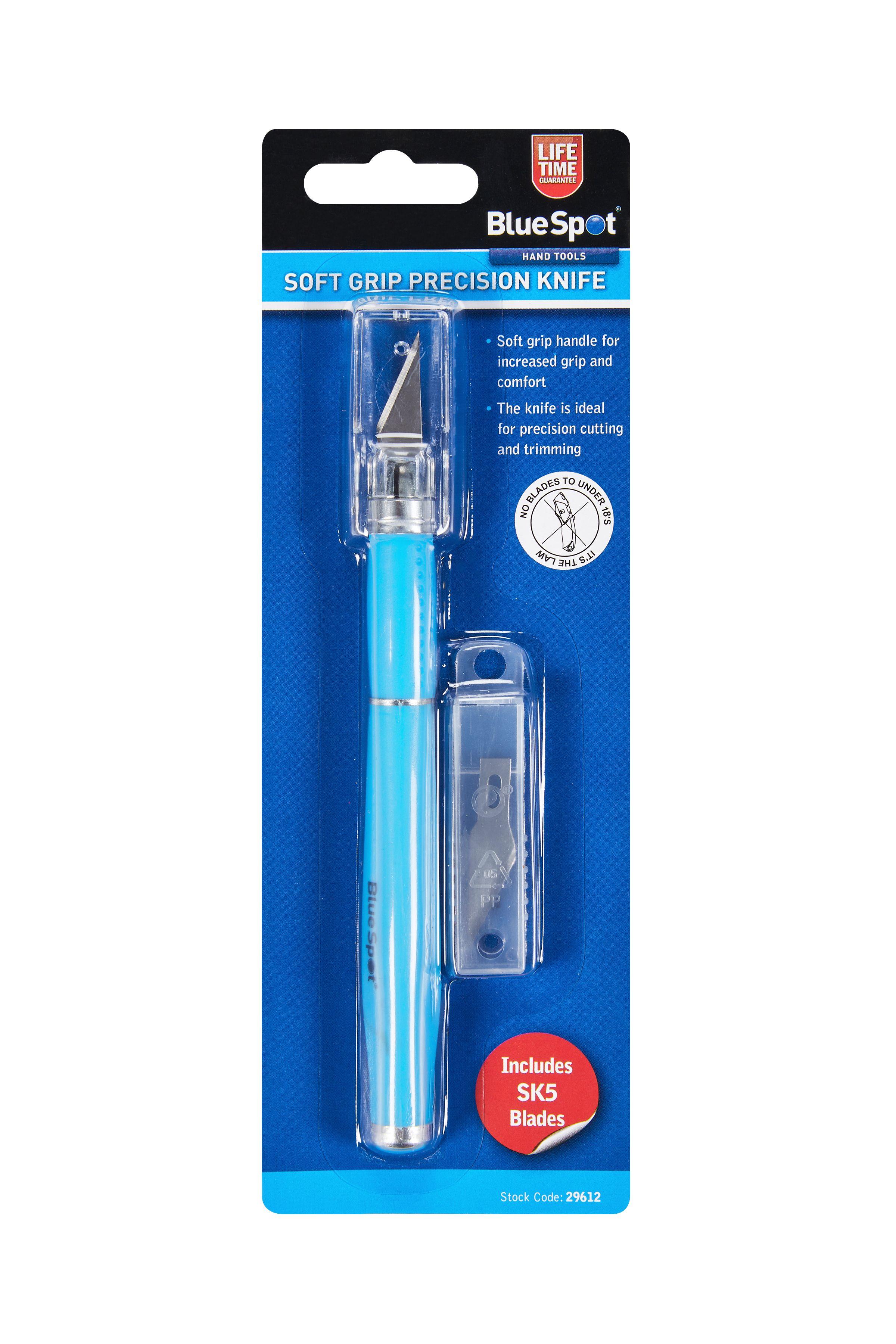 Blue Spot Tools Soft Grip Precision Knife Set