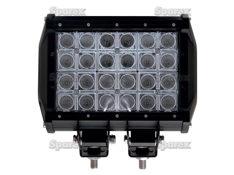 LED Work Light - aluminium case, 7200 lumen | 12/24 Volts, LEDs 24x3w
