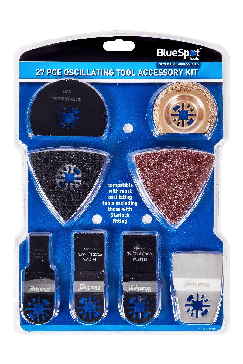 Blue Spot Tools 27 PCE Oscillating Tool Accessory Kit