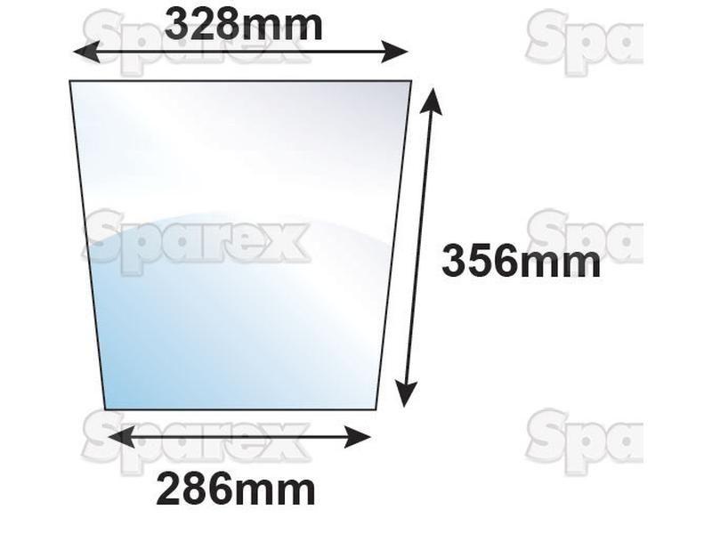 Lower Front Glass RH & LH for Massey Ferguson 575 (500 Series)