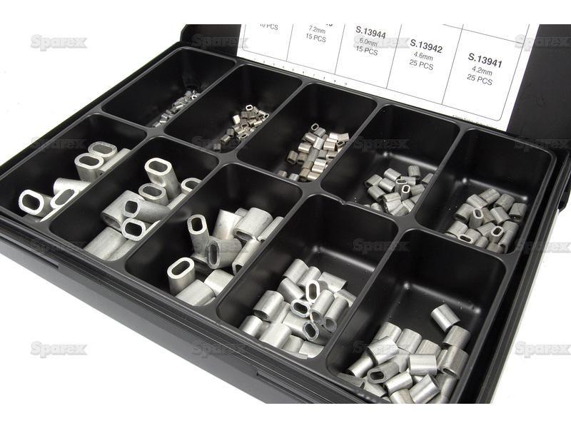 Wire Rope Ferrules (290 pcs. Compak)
