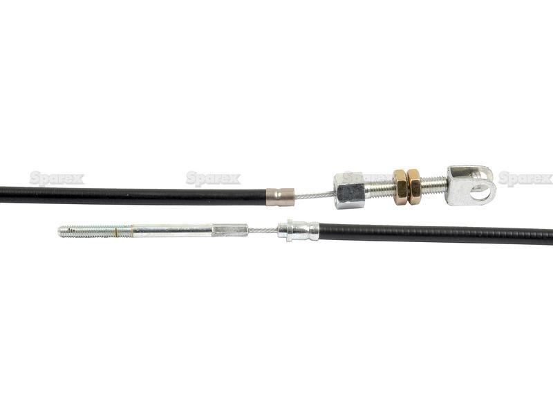 Engine Stop Cable - Length: 1430mm, Outer cable length: 1306mm. for David Brown 770 (700 Series)