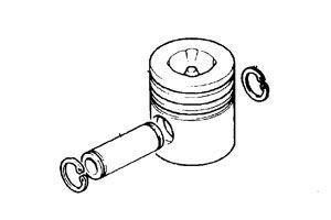 MASSEY FERGUSON TELESCOPIC HANDLER KIT, PISTON (AGCO) 4222134M91