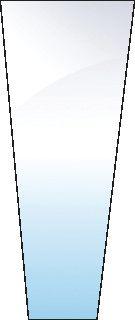 HURLIMANN GLASS-FRONT-LOWER-LH&RH 100704