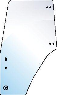 CASE IH GLASS-DOOR-RH-7 HOLES 100493