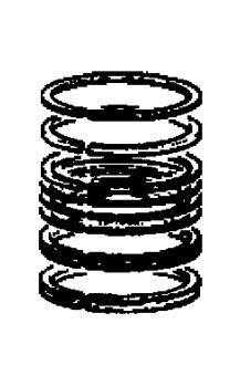 MASSEY FERGUSON TRACTOR KIT PISTON RING (AGCO) 745818M91