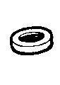 MASSEY FERGUSON TRACTOR BEARING THRUST (AGCO) 195175M1