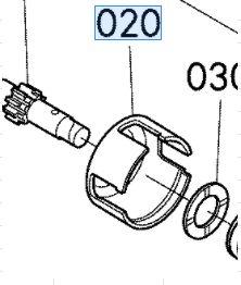 Kubota Mower GR2100 Steering Clutch Case