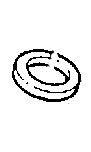 MASSEY FERGUSON TRACTOR BEARING THRUST (AGCO) 3599263M1