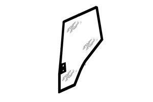 MASSEY FERGUSON TRACTOR LEFT HAND GLASS (AGCO) 3804659M1