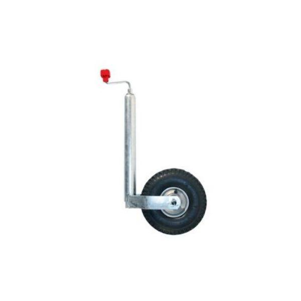 48mm Jockey Wheel c/w Pneumatic Wheel
