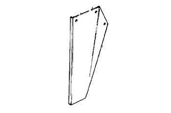 MASSEY FERGUSON TRACTOR LEFT HAND PANEL (AGCO) 1672787M2