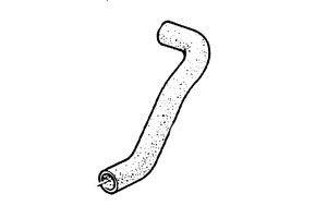 MASSEY FERGUSON TRACTOR WATER HOSE (AGCO) 1669806M1
