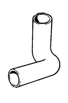 MASSEY FERGUSON TRACTOR WATER HOSE (AGCO) 885563M2
