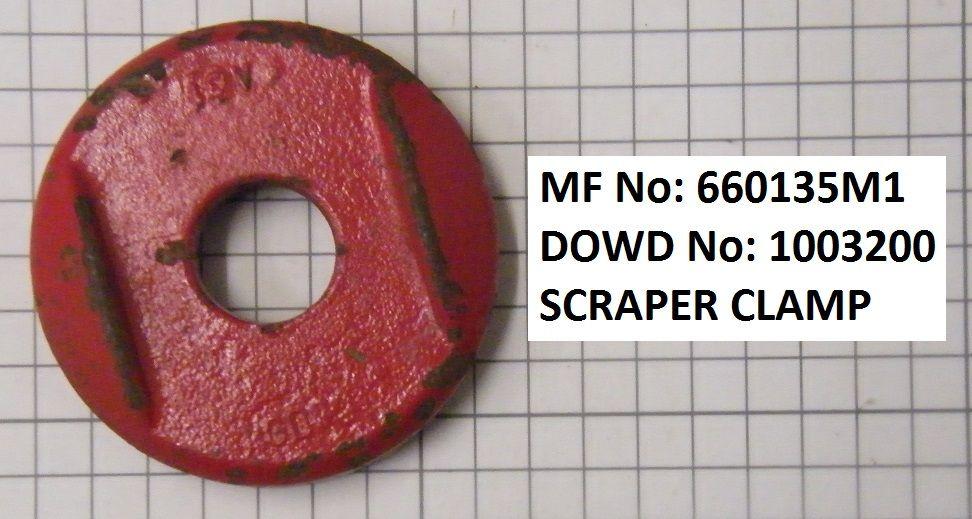 Massey Ferguson SCRAPER CLAMP Part No:319 461 M1