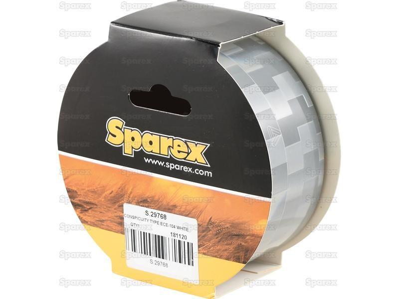 White Conspicuity Tape, Width: 50mm x Length: 12.5m