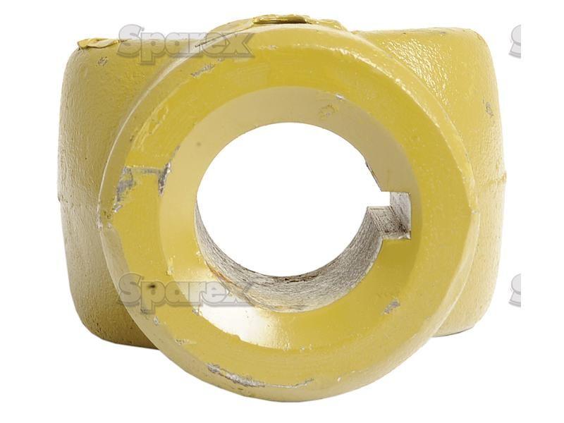 PTO Yoke - Keyed Yoke (U/J Size: 22 x 54.8mm) Bore Ø1'', Key Size: 1/4''. Bondioli & Pavesi, La Magdalena, Walterscheid
