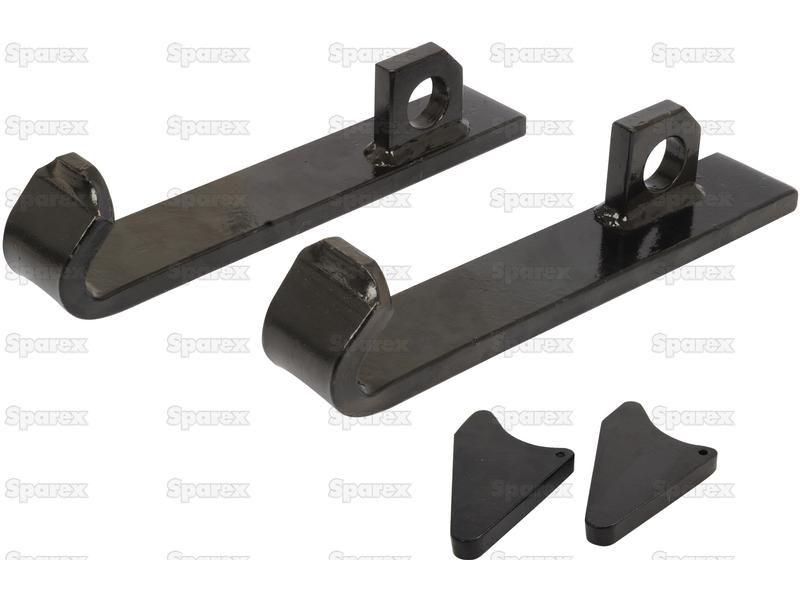 Loader Bracket (Pair), Replacement for: Quicke No.3. for ALO Quicke VARIOUS