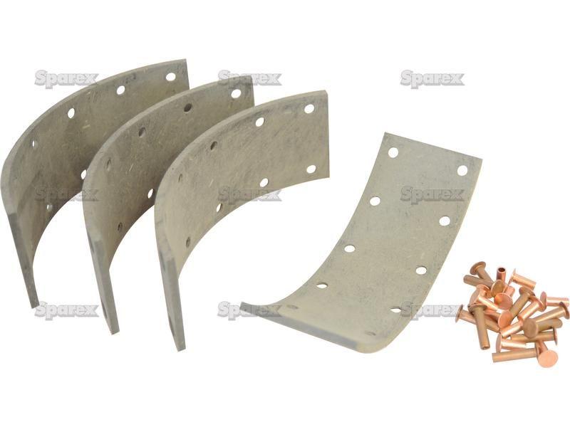 Brake Lining Kit Shoe, Length for Case IH 1294 (94 Series)