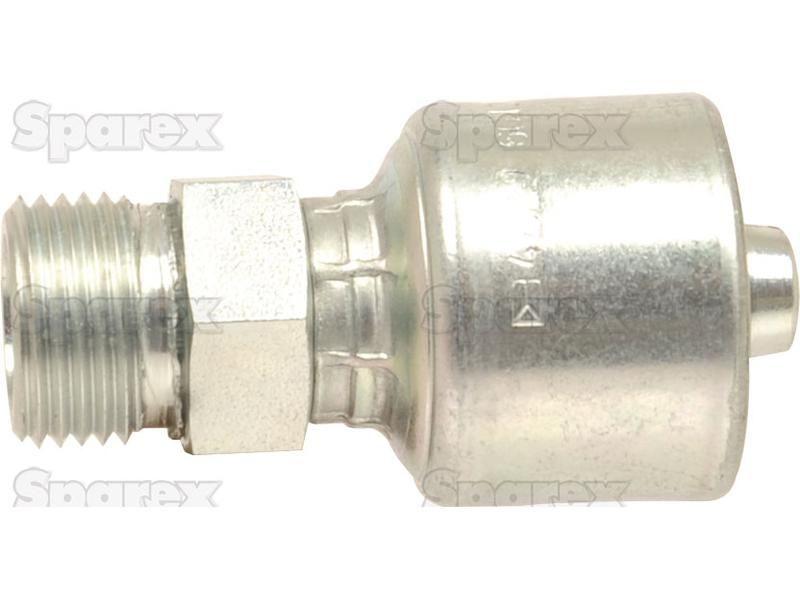 Gates Metric MDH 24° Hose Insert 1/4'' x M18 x 1.5 () Male Straight Gates (Belts) (4G10MDH)