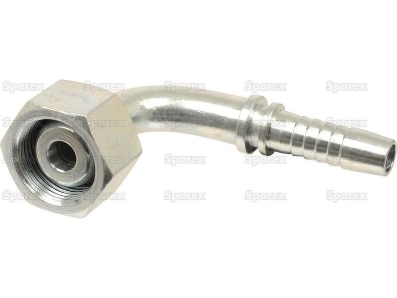 Dicsa Metric 24°/60° Hose Insert 1/4'' x M16 x 1.5 (10L) Female Thread 90° Swept Swivel