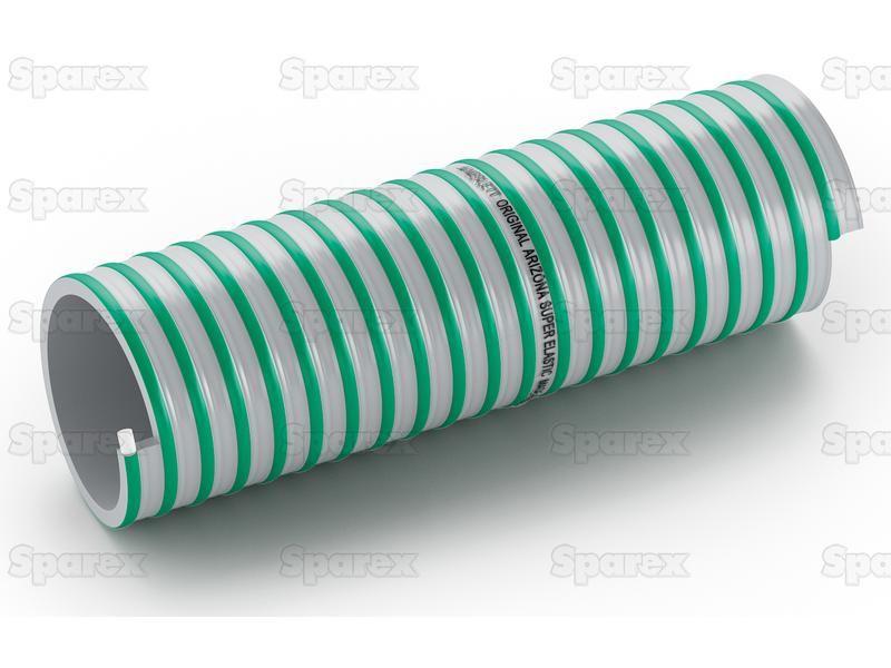 PVC Slurry Hose - Round Helix (Arizona SuperElastic), Hose ID: 152.4mm (6'') for Merlett ARIZONA SUPERELASTIC