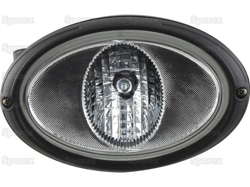 Halogen Work Light Oval LH - 12V (55W) for Ford New Holland