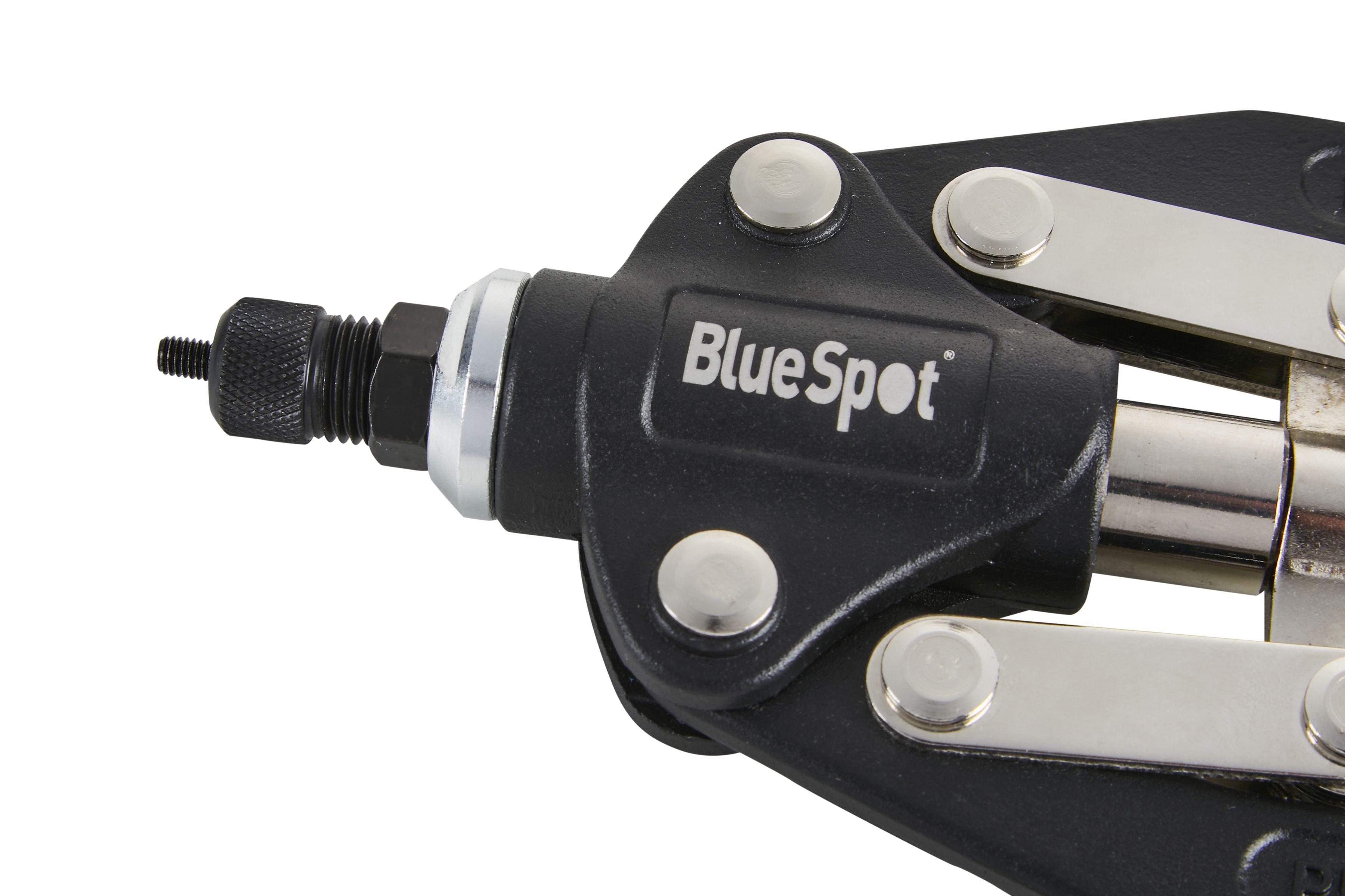 Blue Spot Tools Long Arm Rivet (3.2-6.4) and Nut Riveter (M4-M10) Set