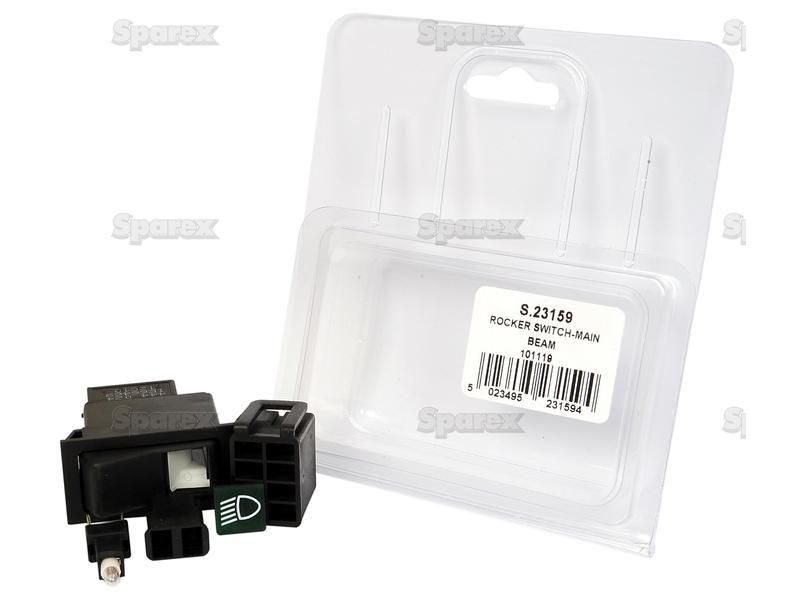 Rocker Switch - Dipped Beam, 2 Position (On/Off) for Massey Ferguson 399 (300 Series)