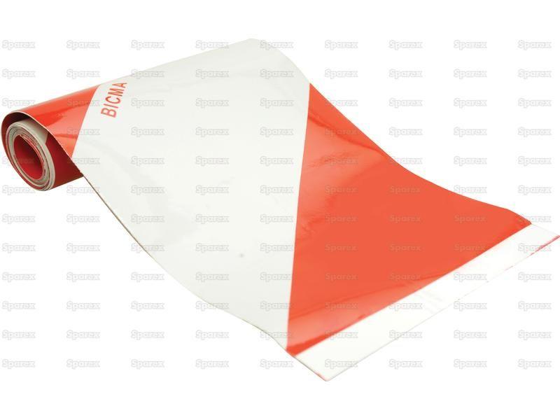 Red and White Reflector Tape, (Agripak 2 pcs.)