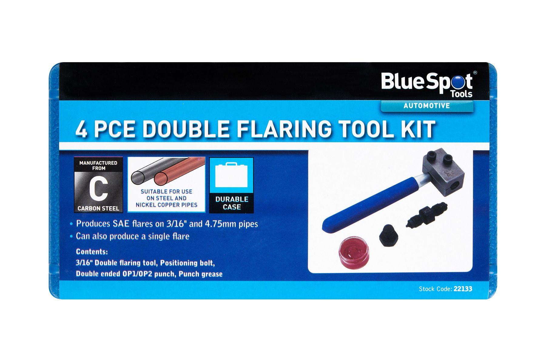 Blue Spot Tools 4 PCE Double Flaring Tool Kit