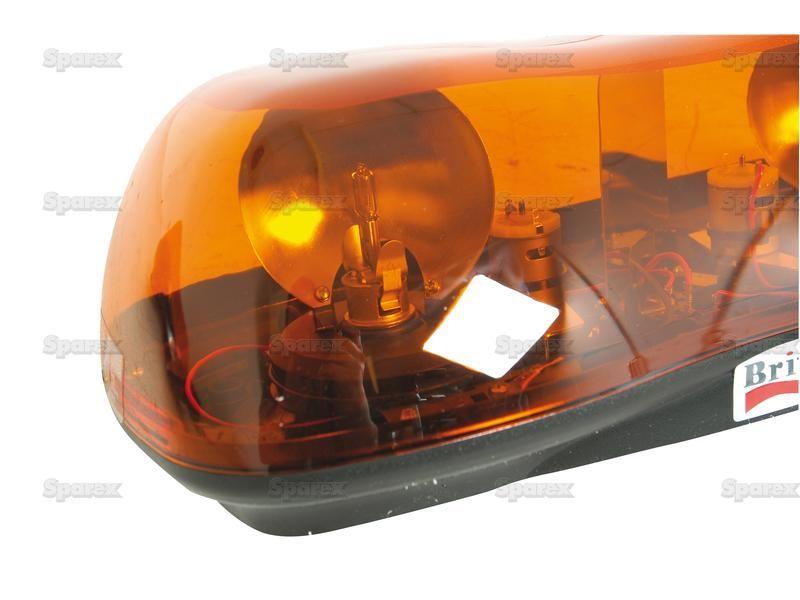 Halogen Aerolite Bar - Halogen - 1 Bolt, Length: 420mm, Volts: 12V. Britax (A421.00.12V)