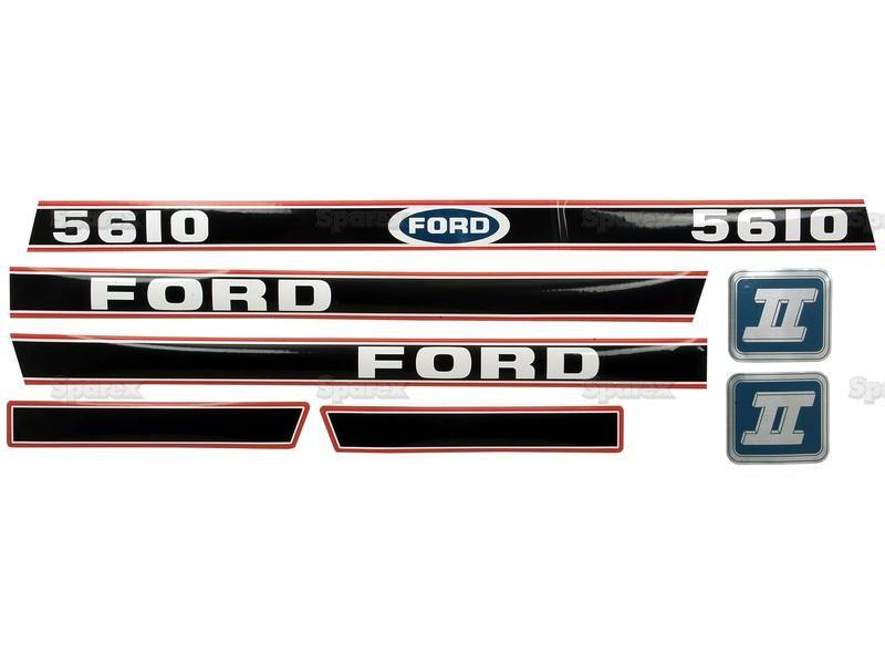 Decal Set - Ford / New Holland 5610 Force II for Ford New Holland 7710 (10 Series)