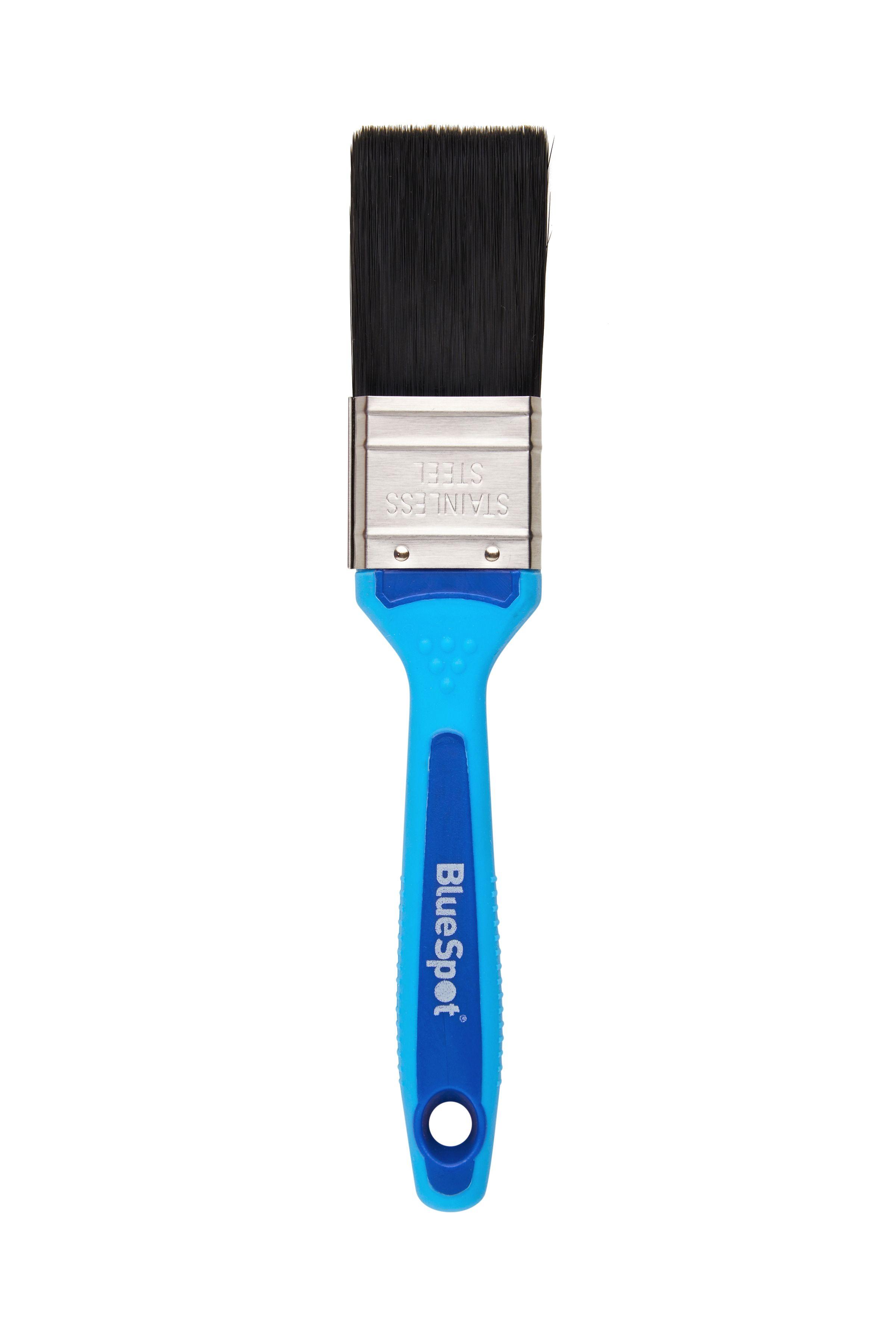 Blue Spot Tools 1 1/2" (38mm) Synthetic Paint Brush with Soft Grip Handle
