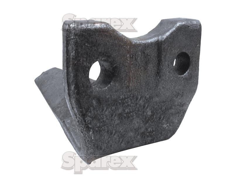 Forged Power Harrow Blade 110x16x305mm LH. Hole centres: 68mm. Hole Ø 17mm. Replacement for Kuhn. for Kuhn HRB302D
