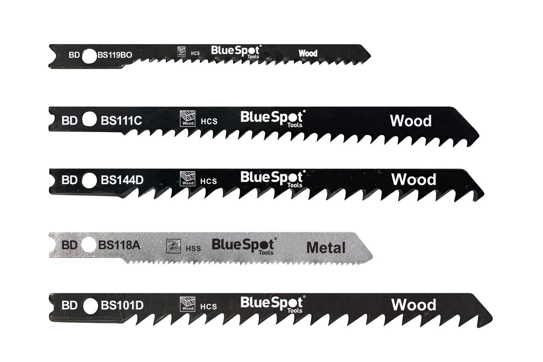 Blue Spot Tools 10 PCE Jigsaw Blade Set (Universal)